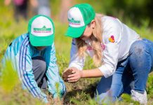 Dayana Pérez encabeza el arranque de la campaña “Reforestando Salvador Escalante”
