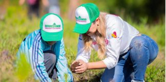 Dayana Pérez encabeza el arranque de la campaña “Reforestando Salvador Escalante”