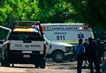 Atacan a policías en Apatzingán; hay un elemento herido