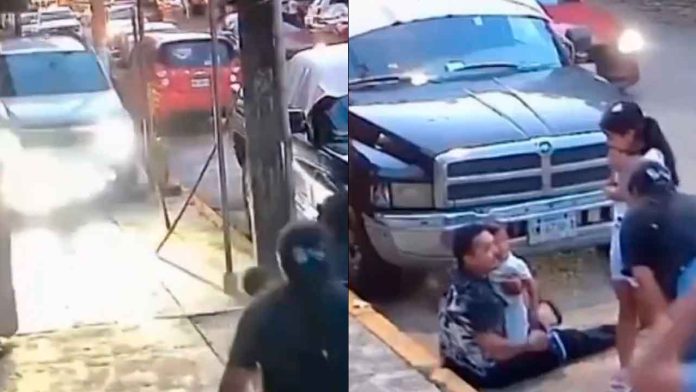 Auto-se-sube--ala-banqueta-y-casi-atropella