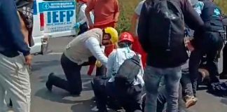 Automovilista atropella a estudiante normalista en la Morelia-Pátzcuaro