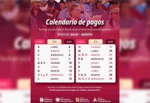 Inician hoy los pagos de las Pensiones para el Bienestar