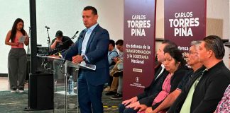 Carlos Torres Piña solicitará ampliación de licencia para continuar con sus recorridos en Michoacán