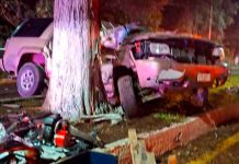 Choque de camioneta contra árbol deja 7 heridos en Tzintzuntzan