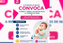 DIF Jiquilpan invita a registrarse para recibir dotación alimentaria