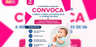 DIF Jiquilpan invita a registrarse para recibir dotación alimentaria