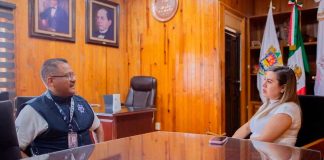 Dayana Pérez fortalece la coordinación institucional para reforzar la seguridad vial en Salvador Escalante