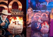 Dayana Pérez presenta cartel de la 60 Feria Nacional del Cobre y 81 Concurso de Cobre Martillado