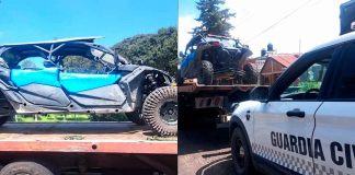 Detienen a hombre que remolcaba vehículo RZR con reporte de robo en la Morelia-Quiroga