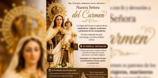 Día de la Virgen del Carmen: Fieles celebran con devoción a la patrona de los conductores en Morelia