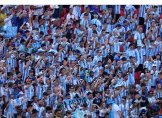 La afición argentina agota todos los vuelos para presenciar la final del Mundial