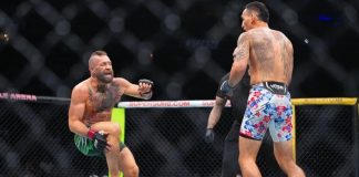 Conor McGregor se lesiona en el primer minuto y Max Holloway se lleva la victoria en UFC 329