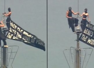 #VIDEO // Del reclamo al arresto: pareja escala el Empire State y desafía la seguridad de Nueva York