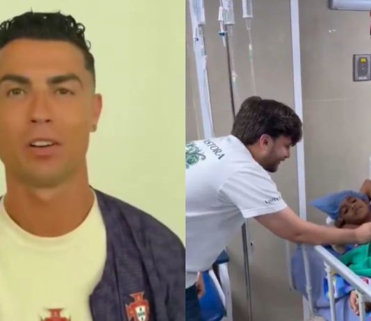 #VIDEO // El noble gesto de CR7: envía un emotivo mensaje a un niño tras la tragedia en Venezuela
