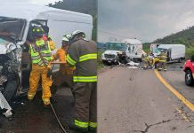 Dos accidentes viales dejan daños materiales y tres heridos, en Charo y Morelia