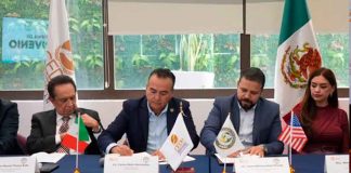 Firman convenio de colaboración CEDH y Cámara de Comercio Internacional