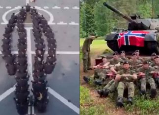 #VIDEO // Fuerzas Armadas de Noruega celebran con épico video la eliminación de Brasil en el Mundial