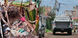 Hallan a joven asesinado con arma blanca, en la colonia revolución de Zamora