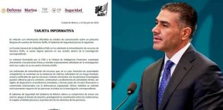 Gabinete de Seguridad aclara que FGR no pidió congelar cuentas de Verónica Ruffo
