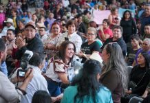 Gladyz Butanda consolida en Uruapan la fuerza territorial que defenderá la transformación