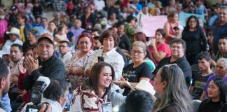 Gladyz Butanda consolida en Uruapan la fuerza territorial que defenderá la transformación