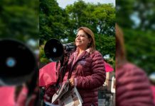 Intensifica Fabiola Alanís el trabajo territorial de Morena en Uruapan y difunde beneficios de la 4T a las familias