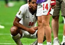 Llora Jude Bellingham tras derrota de Inglaterra ante Argentina en el Atlanta Stadium