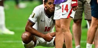 Llora Jude Bellingham tras derrota de Inglaterra ante Argentina en el Atlanta Stadium