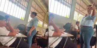 #VIDEO // Maestra cachetea a alumna, quita celular para no ser grabada y termina arrestada