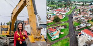 Moni Valdez fortalece la infraestructura de Zacapu con la rehabilitación de la avenida Lázaro Cárdenas