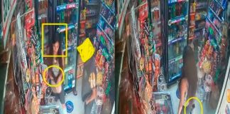 #VIDEO // Mujer armada y su cómplice asaltan tienda en Morelia; todo queda grabado
