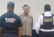 Policía Morelia rescata a tres mujeres víctimas de violencia familiar; detiene a hombre armado