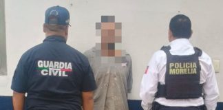 Policía Morelia rescata a tres mujeres víctimas de violencia familiar; detiene a hombre armado