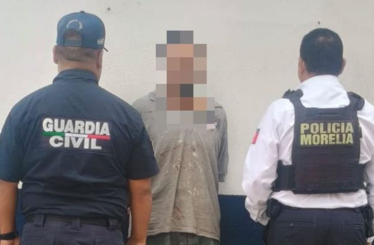 Policía Morelia rescata a tres mujeres víctimas de violencia familiar; detiene a hombre armado