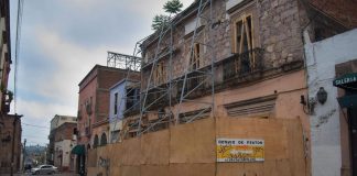 Piden evitar paso por 40 casas en riesgo de colapso en Centro de Morelia