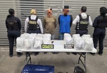 Policía Morelia detiene a dos sujetos por delitos contra la salud en Central Camionera