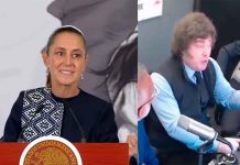Sheinbaum niega que México financie una campaña contra Argentina; pide respeto entre países