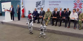#VIDEO // Sheinbaum presenta a “CeCi” y robots con IA que reforzarán la seguridad en el EdoMex