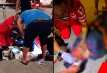 Accidente de motocicleta deja dos adolescentes heridos en Huetamo