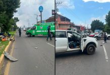 Dos accidentes en distintos puntos de Uruapan dejan 7 lesionados