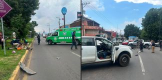 Dos accidentes en distintos puntos de Uruapan dejan 7 lesionados