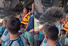 #VIDEO // Argentinos insultan a fan del Morelia por apoyar a España durante la final del Mundial 2026