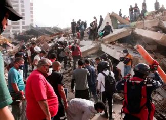 Aumenta a 2 mil 645 la cifra de muertos por sismos en Venezuela