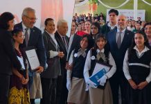 Presume Bedolla cuatro ciclos escolares completos y pago puntual de 140 quincenas a docentes
