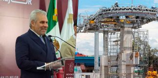 El cable que cayó del teleférico en Morelia fue de fibra óptica y no el que sostiene las cabinas: Bedolla