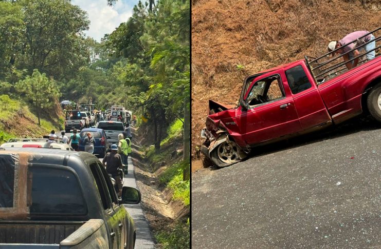 Choque entre combi y camioneta deja varios lesionados en la carretera Los Reyes-Pamatácuaro
