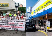 Clientes inconformes convocan protesta en Coppel de Tres Puentes en Morelia