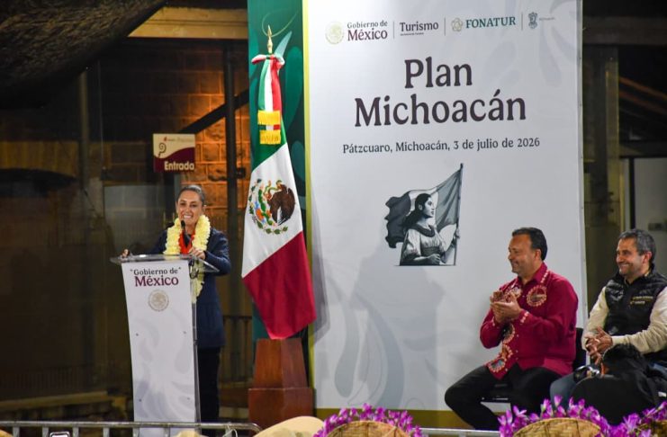 Claudia Sheinbaum y Julio Arreola impulsan una nueva etapa para Pátzcuaro