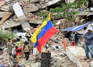 Aumenta la cifra de muertos y desaparecidos tras los terremotos en Venezuela