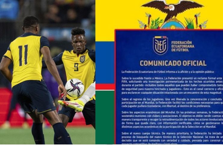 Ecuador presenta reclamo ante la FIFA tras el partido contra México en el Mundial 2026